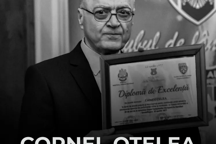 S-a stins din viață Cornel Oțelea! A fost triplu campion mondial: ,,Cel mai medaliat handbalist român din istorie”
