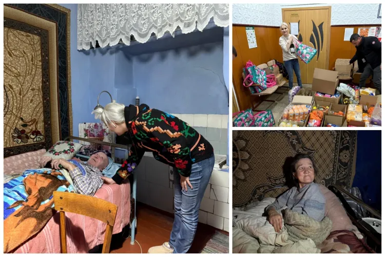 O clujeancă cu suflet mare ne dovedește că faptele bune nu au hotare! A sărit în ajutorul unor bunici fără posibilități din Moldova - FOTO