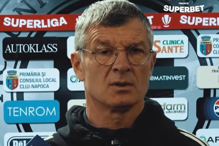 Ovidiu Sabău promite un adevărat spectacol la duelul dintre Universitatea Cluj și Dinamo: „Este un meci foarte important” 