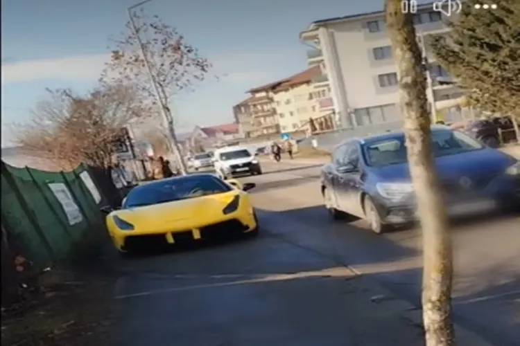 VIDEO Un „barosan” la volan își face „legea” pe un trotuar din Florești: „Nu știe regulile de circulație?” 