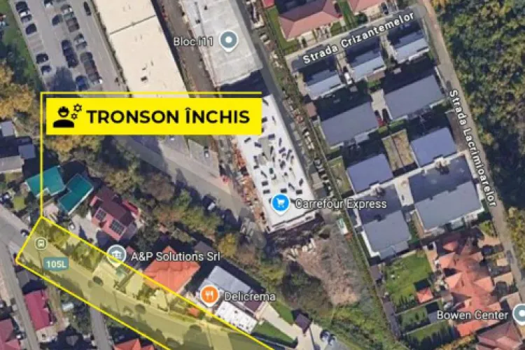 Cluj: Stradă din Florești, închisă pentru o SĂPTĂMÂNĂ! Au loc lucrări de extindere a rețelei de canalizare / Vezi când va fi oprită circulația