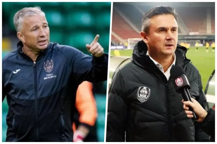 Situație tensionată la CFR Cluj! Conflictul dintre Dan Petrescu și Cristi Balaj continuă: „Nu, nu vorbim”