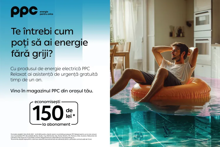Invitație la relaxare din partea PPC Energie cu o ofertă dedicată clienților noi din județul Cluj