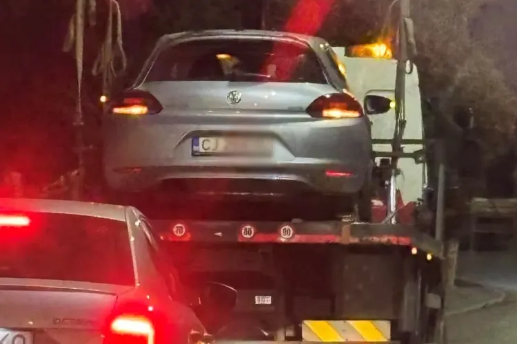 Ridicările auto continuă în Cluj! Șoferii clujeni care parchează neregulamentar, luați în vizor