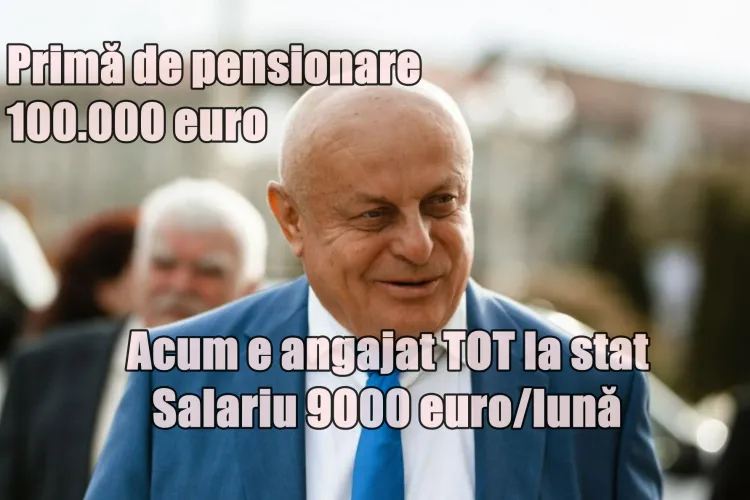 Strigător la CER! Fostul director Romsilva, cel care a încasat 100.000 euro brut primă de pensionare, s-a reangajat tot la STAT pe 9000 euro pe lună