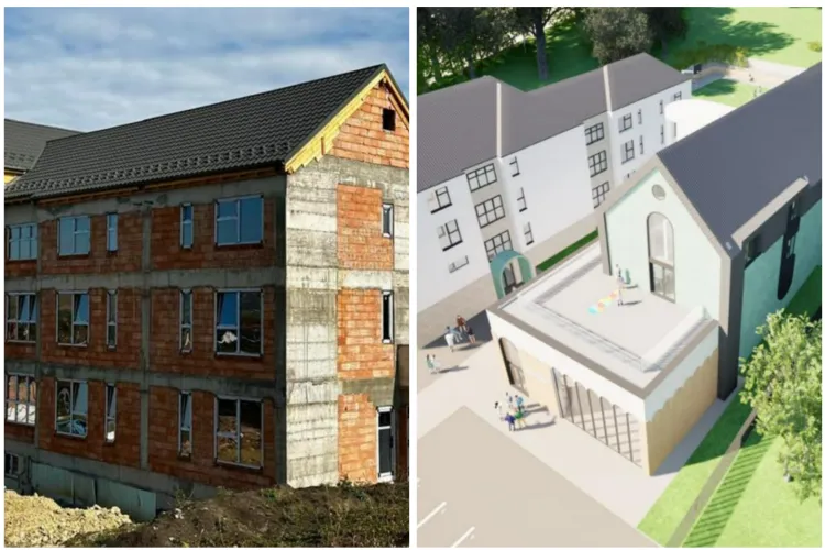 Spital pentru îngerași în Apahida! Clujul va avea primul centru pediatric de acest fel din România. Construcția este deja avansată