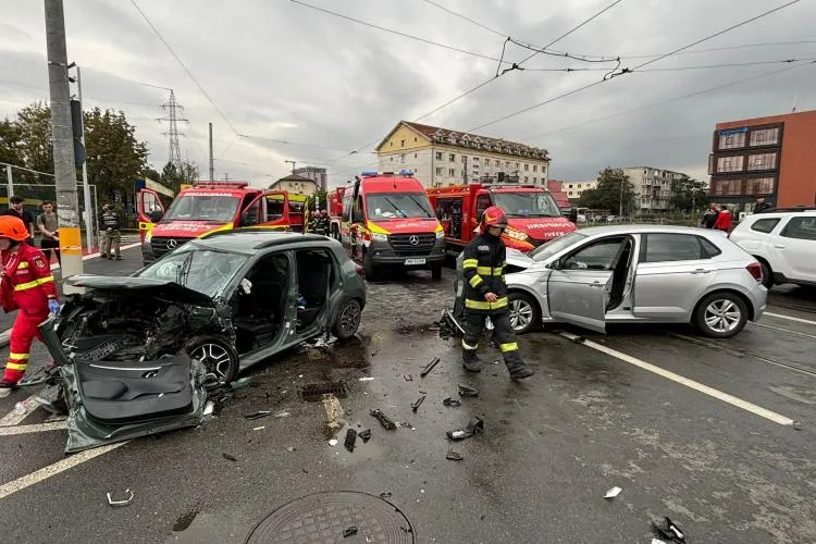 Aproape 200 de accidente rutiere GRAVE la Cluj, în 2024! Viteza excesivă a făcut victime pe șosele 