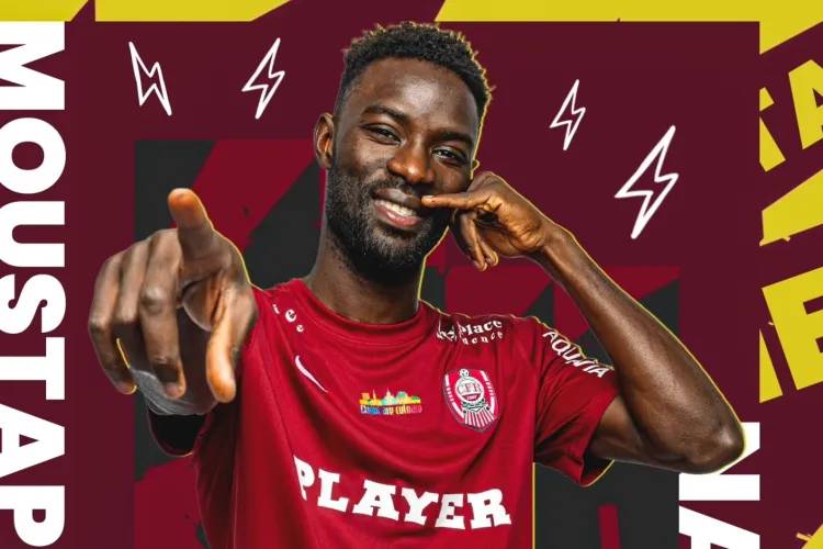 CFR Cluj transferă de la echipa care a eliminat-o din Conference League: ,,Bun venit, Moustapha Name”
