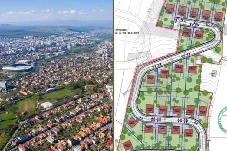Cluj: Cartierul Gruia se transformă radical! Patronii Diferit vor să construiască 26 de vile pe un teren de 2,1 hectare/Cum va arăta proiectul imobiliar