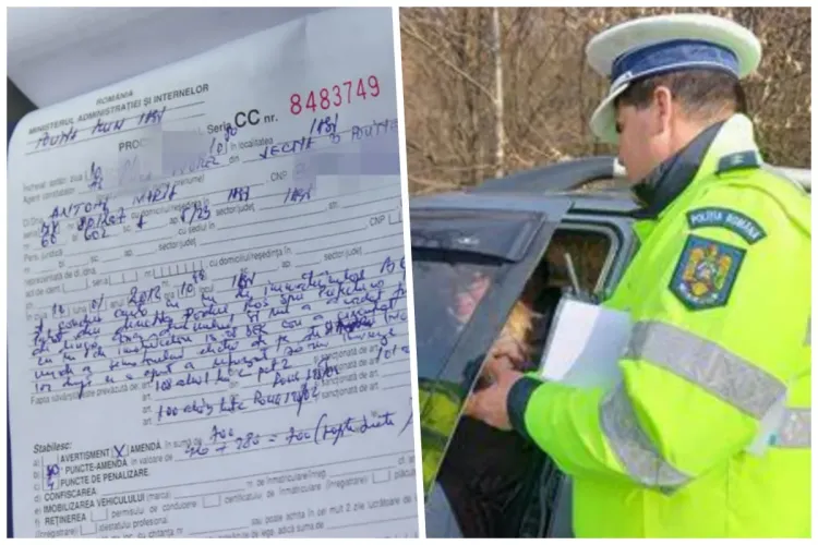 Ce se întâmplă dacă te amendează poliția și nu semnezi procesul verbal? Vezi ce riști dacă refuzi să semnezi amenda