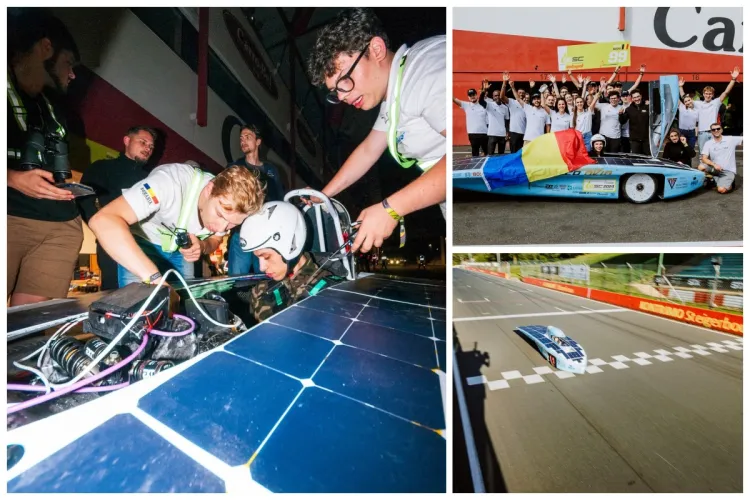 Studenții UTCN Cluj au construit o mașină care funcționează cu 100% energie solară! Vehiculul va parcurge 3000 de kilometri în Australia