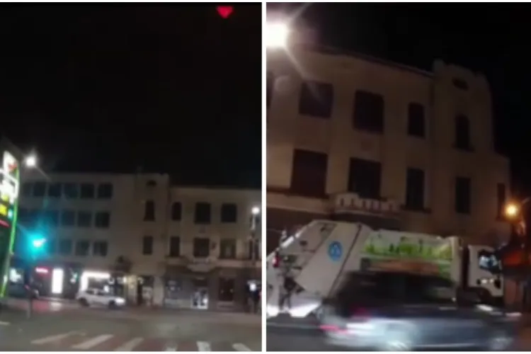 Pentru șoferii „șmecheri”, semafoarele sunt „opționale”: Doi clujeni trec cu viteză pe roșu, doar pentru a opri după câteva sute de metri