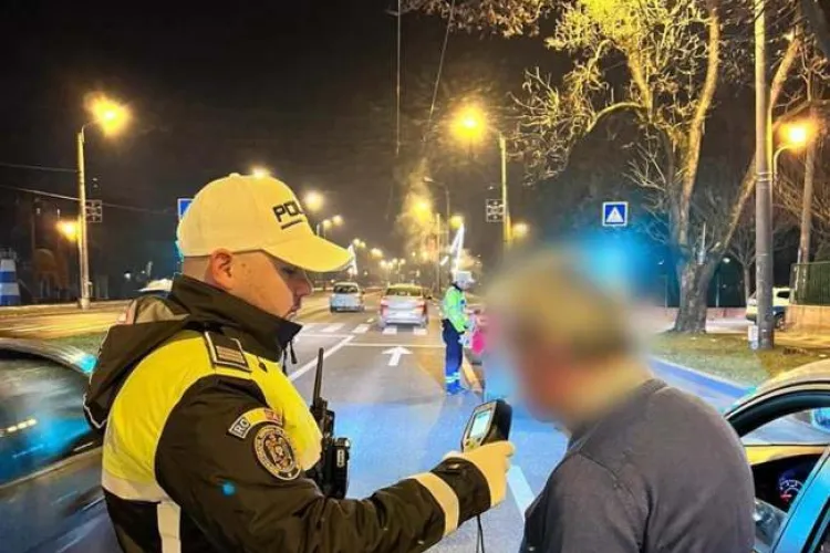 Cluj: A dat etilotestul peste cap! Militar ISU, prins beat criță la volan. Credea că alcoolemia scade după 2-3 guri de apă