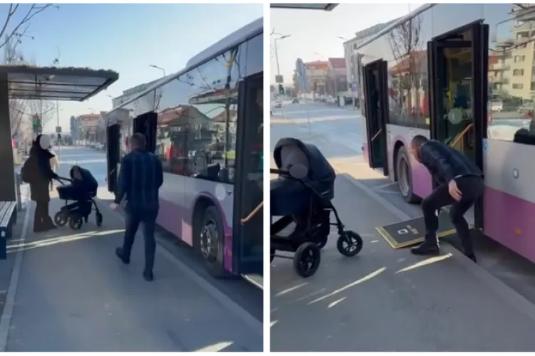 Jos pălăria pentru acest șofer de autobuz CTP Cluj! A făcut un gest frumos, tot mai rar pentru o mămică: „Respect! Asta este normalitatea”