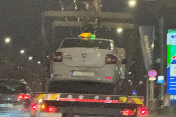 Un taximetrist din Cluj, ajutat de „băieții” de la ridicări să ajungă la destinație: „Nu doar taxiurile vin la comandă”