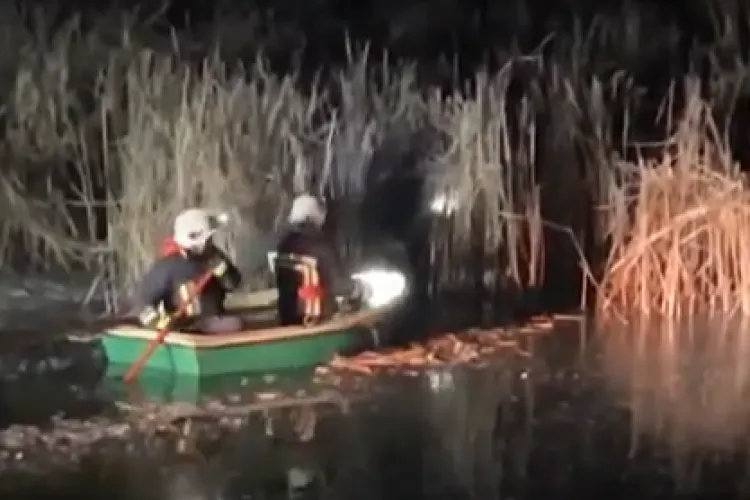 Final tragic pentru un cățeluș din Cluj! Pompierii clujeni au încercat să scoată animalul din apele înghețate ale Someșului, însă a fost prea târziu-VIDEO