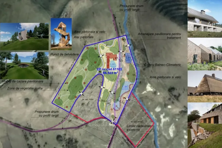 Clujul va avea un complex balnear URIAȘ, cu apă sărată, pe 6 hectare! Lacuri artificiale imense vor fi atracția noii perle a turismului clujean FOTO