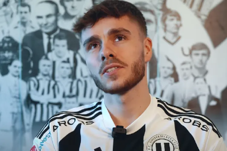 Începe lupta pentru titlu! Fabry a oferit primul interviu pentru “U” Cluj: ,,Sunt nerăbdător” - VIDEO