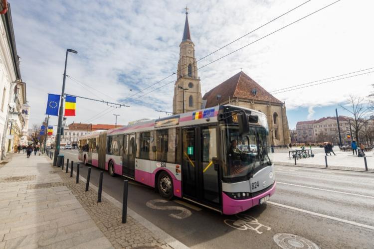 CTP Cluj anunță că o linie va circula pe traseu deviat în această săptămână! Care este noul traseu