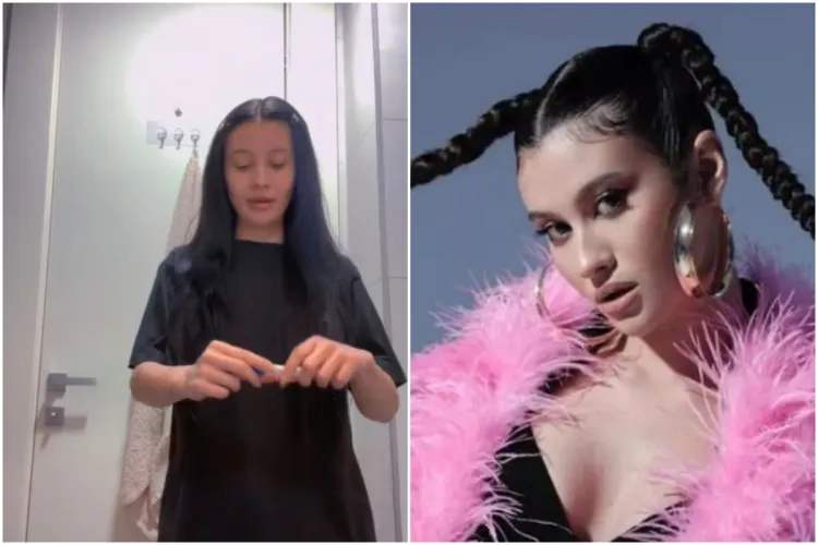 Erika Isac șochează fanii cu un test de sarcină. Este însărcinată sau o strategie de marketing? VIDEO