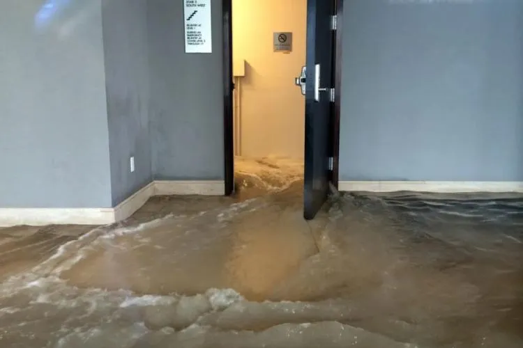 Dezastru în două blocuri din Cluj! Canalizarea a refulat la subsol, în beciurile oamenilor: „Canalizările principale sunt înfundate”