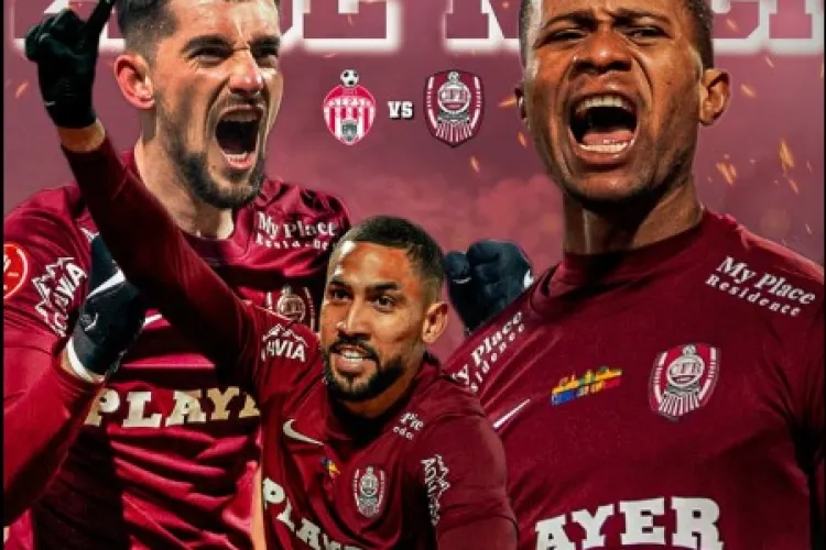 CFR Cluj luptă să redevină lider în Superliga! Meci de foc în deplasare cu Sepsi Sf. Gheorghe 