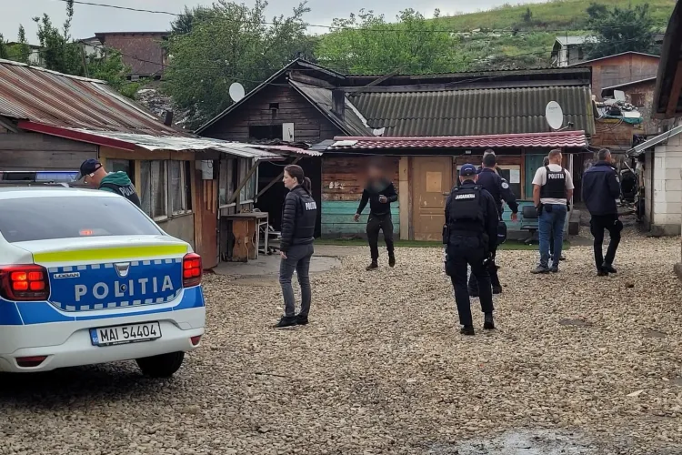 Razie de amploare pe strada Platanilor și Calea Dezmirului din Cluj! Au descins polițiștii și jandarmii - FOTO 