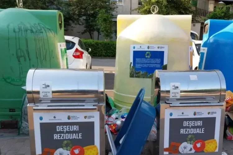 Avertisment pe o stradă din cartierul Gheorgheni din Cluj-Napoca: „La gunoi, a fost vărsat grâu otrăvit”