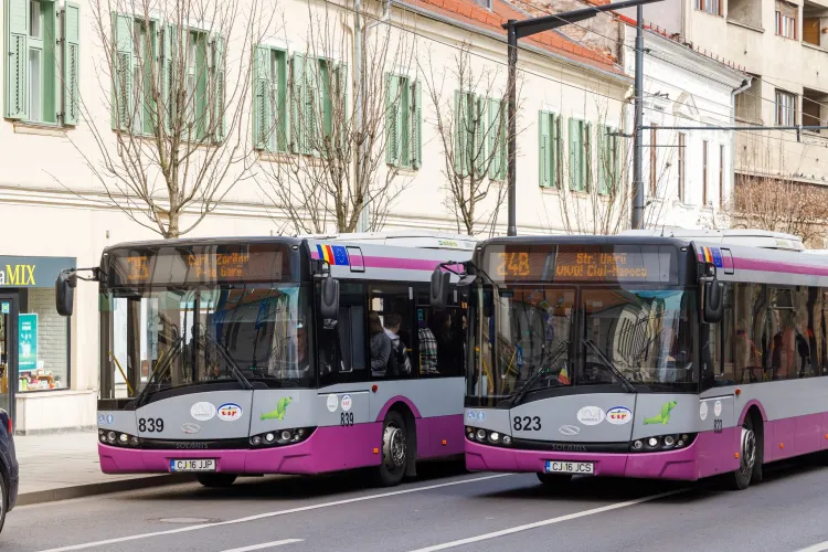 Vești bune! Autobuzele și troleibuzele  din Cluj vor fi suplimentate. Vezi pe ce linii circulă mai multe mijloace de transport în comun