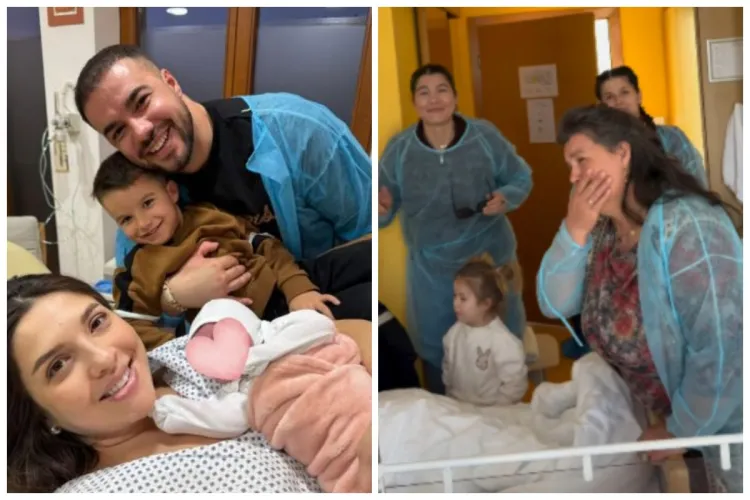 Moment înduioșător în familia Sterp! Ce reacție a avut mama Geta când și-a cunoscut nepoțica: ,,Radiez de fericire” - VIDEO 