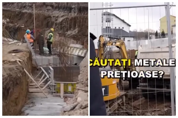 Săpături „misterioase” în Florești! Ce „comoară” caută primarul Bogdan Pivariu: „Aur, diamante, petrol?” VIDEO