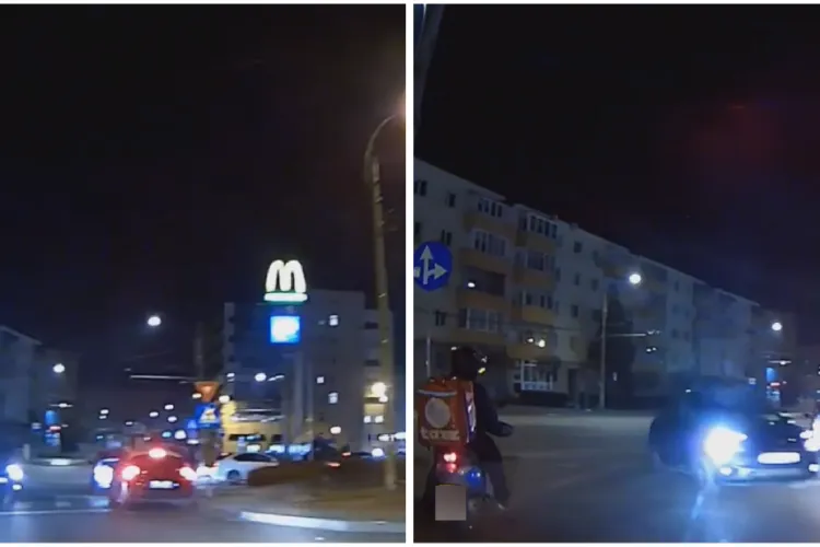 Video Scenă ireală filmată pe cameră de bord în Mănăștur: Un șofer clujean circulă pe interzis fără să „clipească”: „E mai ușor pe contrasens?”