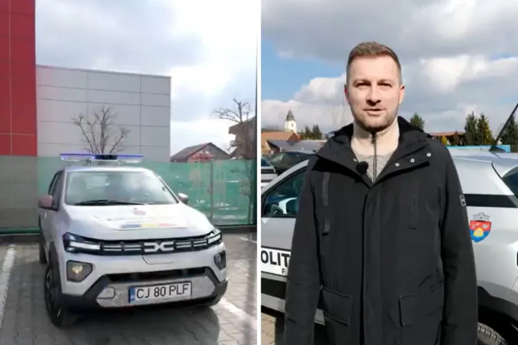 Cluj- Flota auto a Poliției Locale Florești s-a mărit cu 8 mașini electrice! Bogdan Pivariu: „Este o componentă esențială într-o localitate modernă” VIDEO