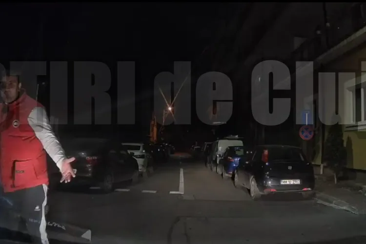 VIDEO Scandal violent în trafic la Cluj! Un șofer agresiv a făcut circ: A amenințat și înjurat în plină stradă, după și-a pierdut cumpătul din nimic 