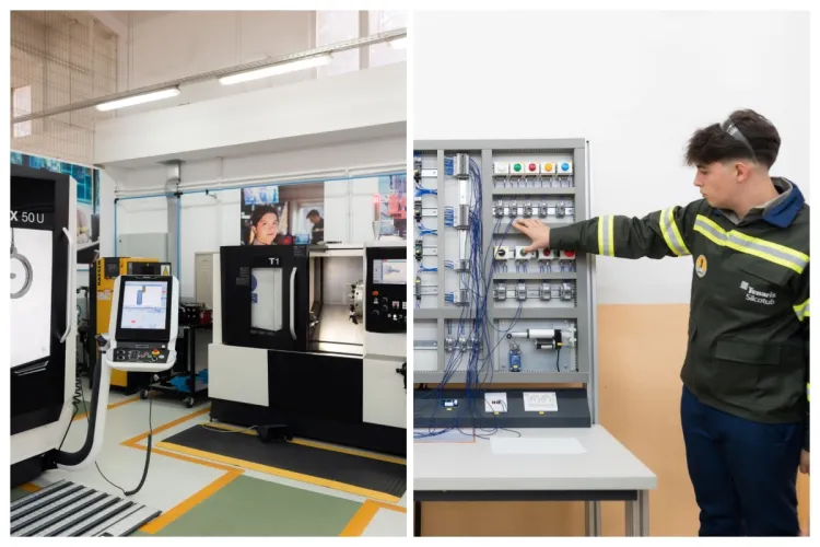 Jos pălăria pentru o mare companie din Transilvania! Elevii Colegiului Alesandru Papiu Ilarian vor învăța pe echipamente de 1 milion lei, datorită acesteia