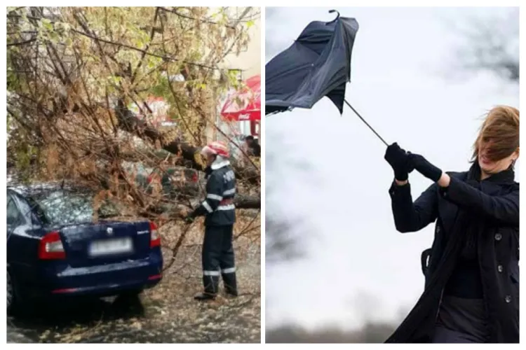 Cod portocaliu la Cluj- Avertizare de vânt puternic: Vântul va sufla cu rafale de 85km/h! Sfaturi de la autorități pentru a rămâne în siguranță