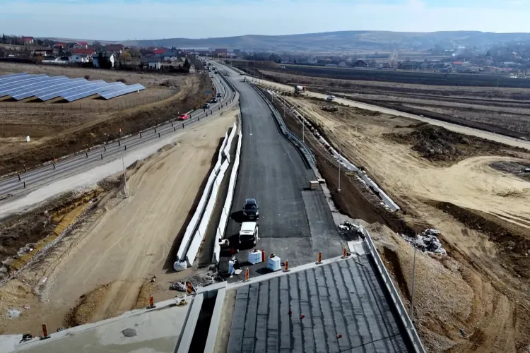 Care e stadiul lucrărilor la drumul expres de la Tureni, ce va lega Clujul de Autostrada Transilvania: Circulăm sau nu din vară pe el? Imagini VIDEO dronă