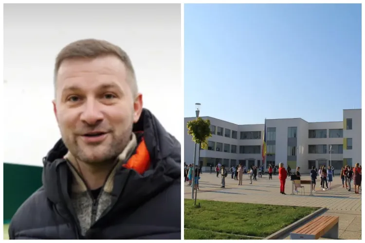 Vești bune pentru elevi! Terenul de sport al liceului din Florești poate fi folosit și iarna, după ce a fost acoperit cu un balon uriaș! Cum arată? VIDEO