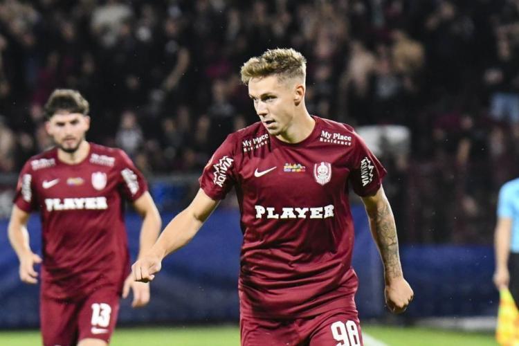 Surpriza neconvocării lui Louis Munteanu la echipa națională a României! De ce a fost ocolit atacantul CFR Cluj de Mircea Lucescu. Detalii din CULISE 