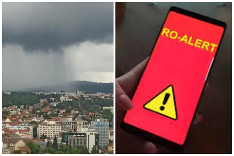 Atenție, clujeni! COD GALBEN de vânt puternic la Cluj. A fost emisă o avertizare RO-ALERT / Vezi care sunt zonele vizate de vijelie