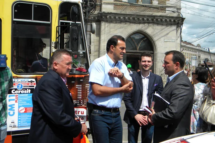 A inceput modernizarea liniei de tramvai din Manastur! Se va lucra si noaptea VIDEO si FOTO