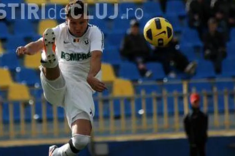 Sebastian Cojocnean, inca doi ani la U Cluj