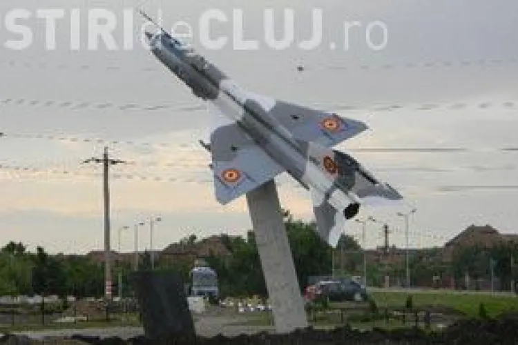 MIG montat la intrare in Campia Turzii