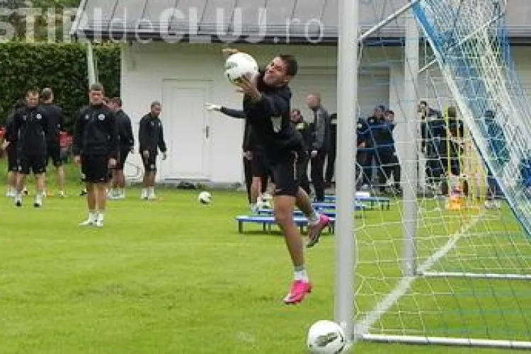 Gabriel Machado s-a reprofilat. A aparat in poarta la antrenamente