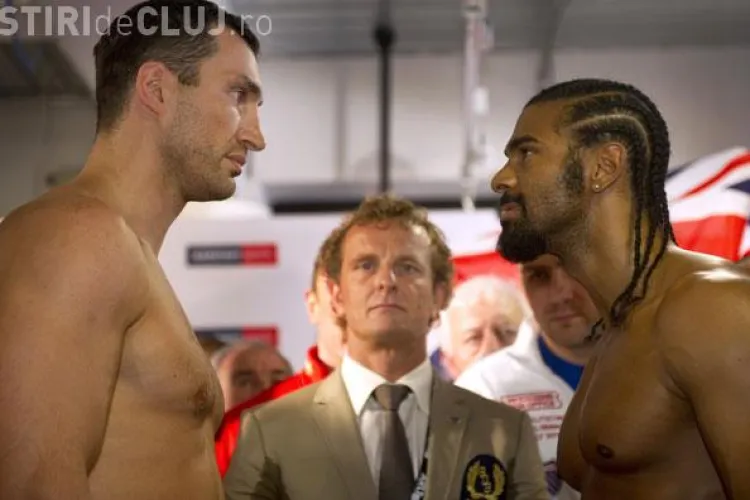 Vladimir Klitschko l-a invins pe David Haye si a unificat patru centuri la box VIDEO