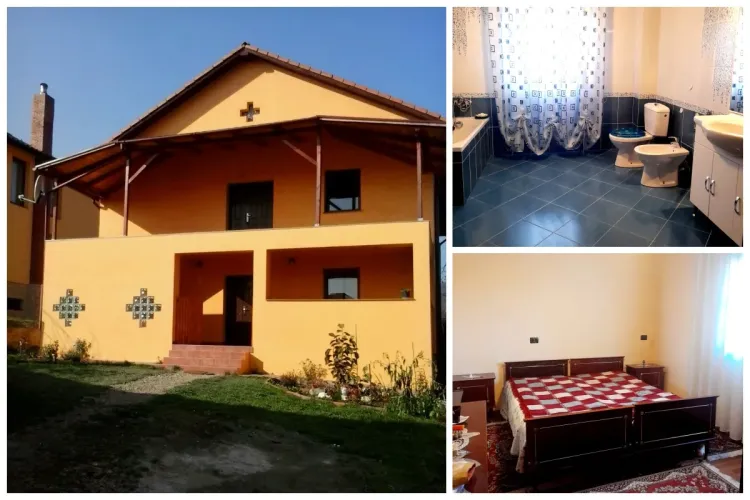Casă ,,la cheie” într-un sat de lângă Cluj-Napoca, scoasă la vânzare cu 620.000 de euro. Proprietarii se laudă că ambulanța vine la domiciliu - FOTO 