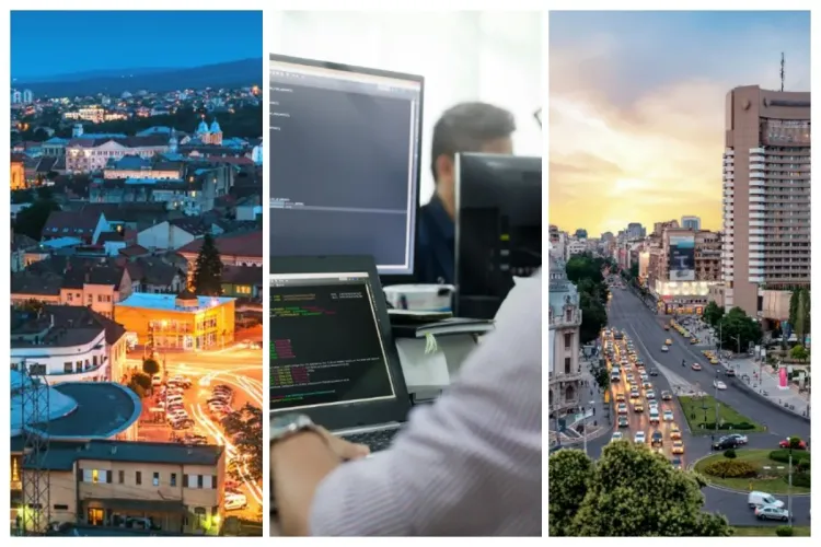 În ce oraș trebuie să te muți și ce job să îți alegi ca să câștigi cel mai mare salariu. Top orașe și job-uri: Mai e IT-ul regele job-urilor din Cluj?
