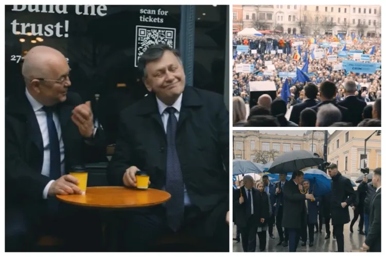 Crin Antonescu cucerit de Cluj: „Cluj, you rock! Ce gazde minunate!”/ Vom vedea dacă și la alegeri: Anul trecut clujenii au votat candidatul USR, nu al PNL