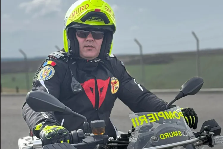 Eroi pe motociclete: Salvatorii ISU Cluj, pregătiți să intervină și pe motociclete SMURD FOTO