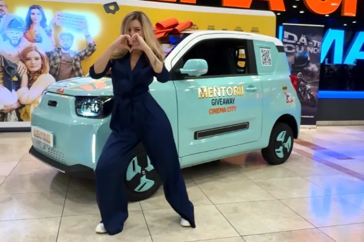 Ăsta da noroc! O tânără fără permis a câștigat o mașină electrică la concursul „Mentorii”: „E un semn să fac școala de șoferi!” Mai sunt încă două mașini